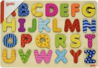 GOKI-Holzpuzzle Alphabet