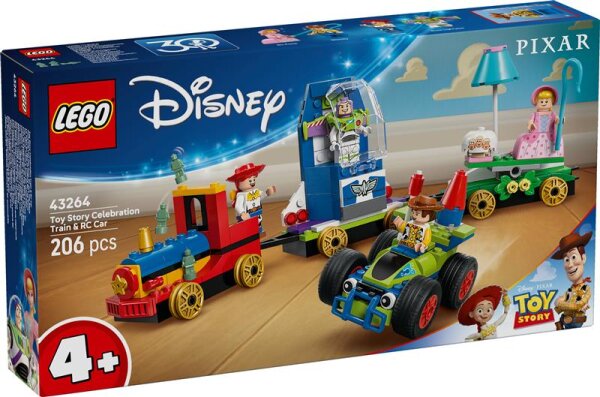 Partyzug und das Auto RC aus Toy Story
