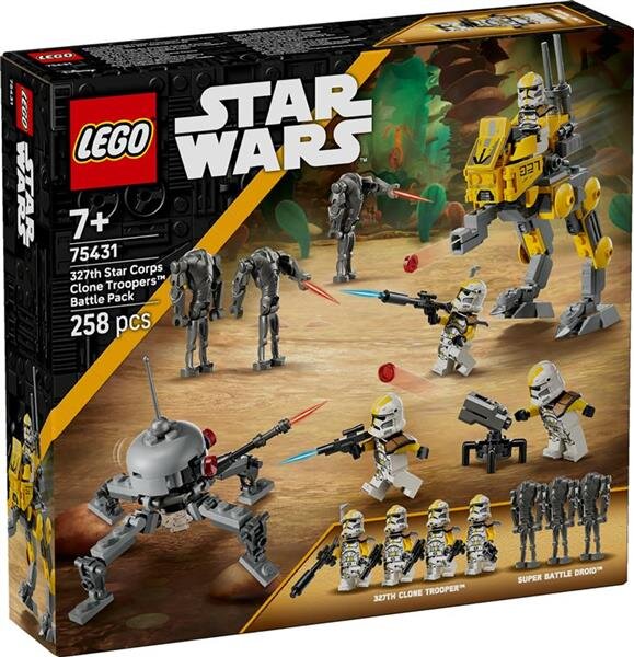 Klonsoldaten des 327. Sternenkorps Battle Pack