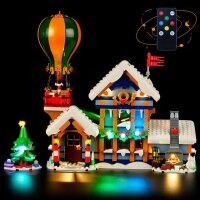 Beleuchtungsset für: 10339 Postamt des Weihnachtsmanns