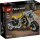 Gelbes Motorrad