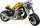 Gelbes Motorrad