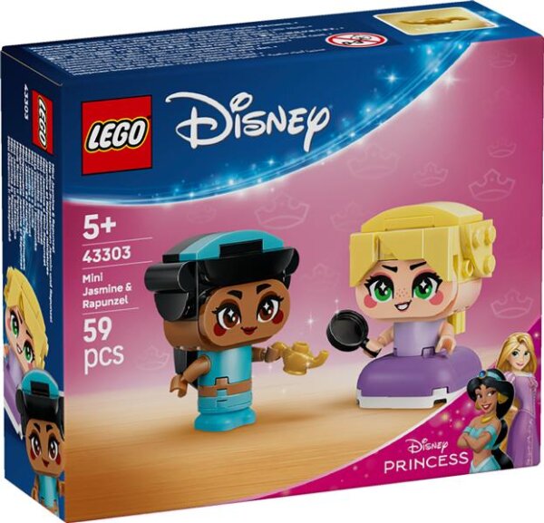 Die Mini-Prinzessinnen Jasmin und Rapunzel