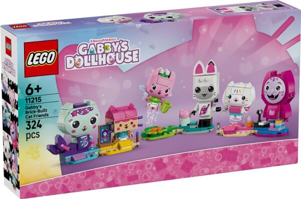 Gabbys Katzenfreunde aus LEGO Steinen