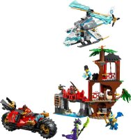 Showdown am Baumhaus mit dem Ninja-Bike