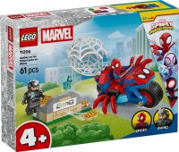 Spidey auf Motorrad vs. Rhino