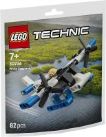Weißes Wasserflugzeug