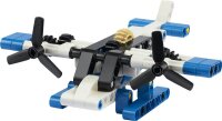 Weißes Wasserflugzeug