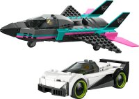Düsenflieger vs. Rennauto