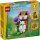 Niedlicher Hamster mit Blume