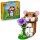 Niedlicher Hamster mit Blume