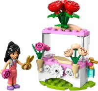 Blumenstand mit Rosen