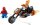 Spider-Man vs. Ghost Rider auf seinem Motorrad
