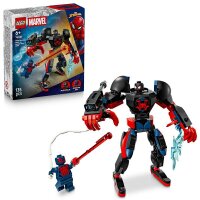 Miles Morales Mech vs. Spider-Man 2099