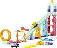Kreative Sprungschanzen mit kleinen Flitzern 3-in-1-Set