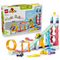 Kreative Sprungschanzen mit kleinen Flitzern 3-in-1-Set