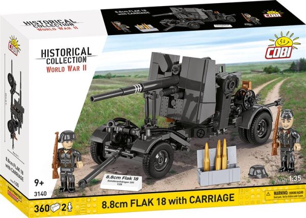 8.8 cm Flak 18 with Carriage