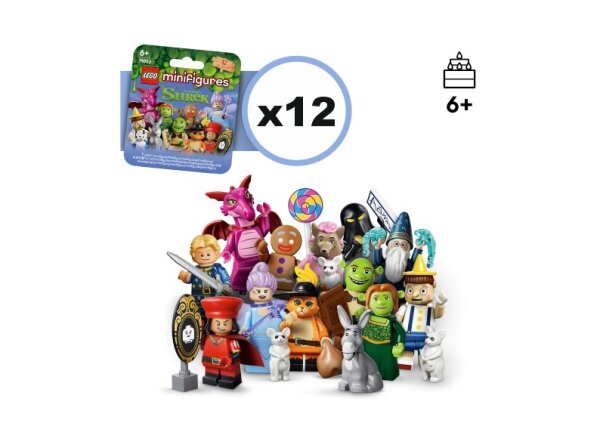 71053 Komplette Serie: Minifiguren Shrek Serie